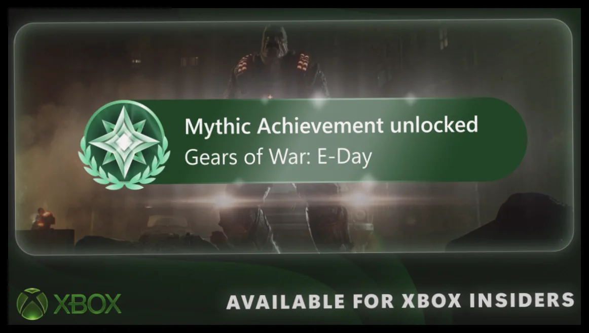 ایکس‌باکس با معرفی Mythic Achievements، نشان کامل‌کردن بازی‌ها را نوآوری کرد
